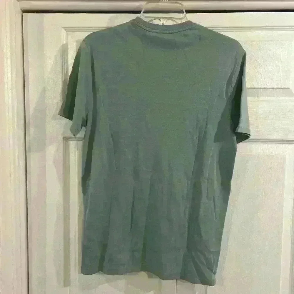 NWT Express blue branch graphic shirt size small - Picture 4 of 6